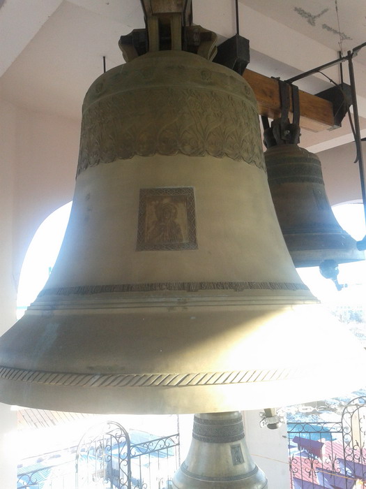 На колокольне в Свято-Троицком мужском монастыре г.Алатырь