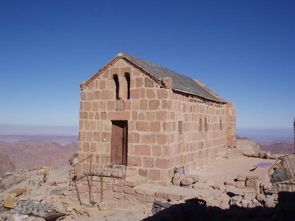 Православный храм Святой Троицы на вершине горы Хорив. Синай