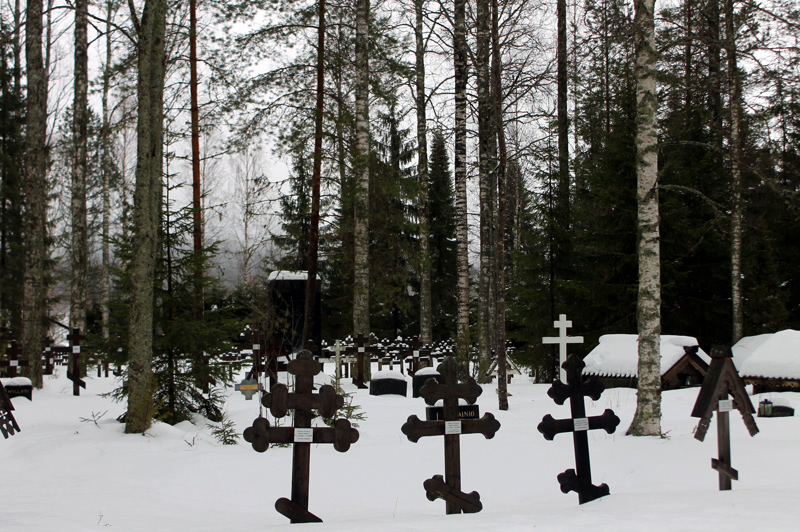 Кладбище Ново-Валаамского монастыря