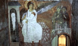 Фреска Белый ангел. Милешева. Сербия