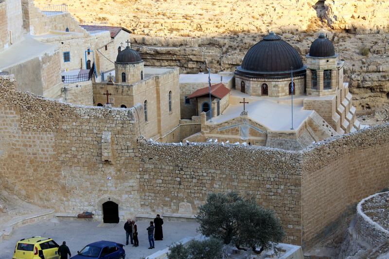 Иудейская пустыня. Монастырь Саввы Освященного