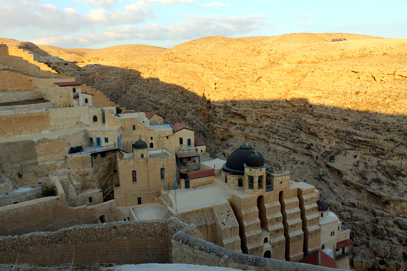Иудейская пустыня. Монастырь Саввы Освященного