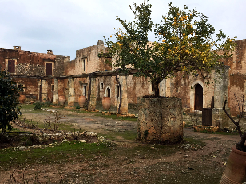 Монастырь Аркади. Крит