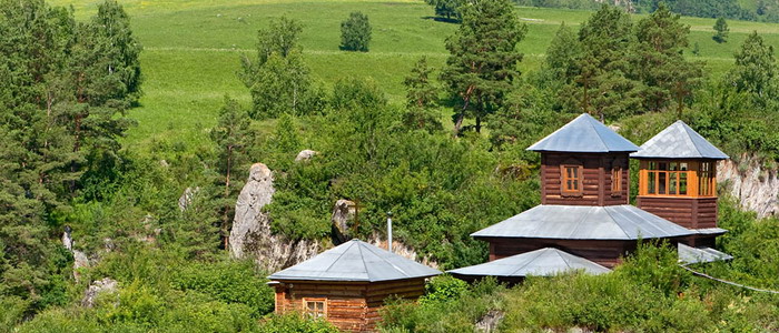 Скит Барнаульского Знаменского монастыря в селе Чемал (Алтайский Патмос)