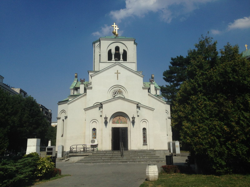 Требная Церковь Святого Саввы. Белград. Сербия